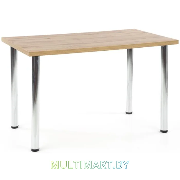 Обеденный стол Halmar Modex 120/68 (дуб вотан/хром)